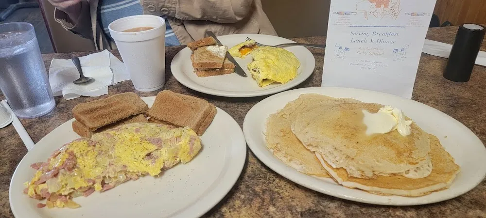 Western Omelette Stack of Pancakes